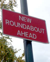 There's a new roundabout ahead